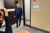 Former Winnipeg mayor Sam Katz arrives at the public inquiry into the Winnipeg Police Service headquarters on Thursday Feb. 12, 2026. THE CANADIAN PRESS/Steve Lambert