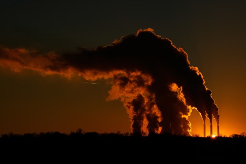 FILE - The Jeffrey Energy Center coal-fired power plant operates at sunset near Emmett, Kan., Jan. 3, 2026, in Topeka, Kan. (AP Photo/Charlie Riedel, File)