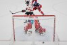 Canada's Bo Horvat shoots and scores his team's third goal past Czech Republic's Lukas Dostal, during a preliminary round match of men's ice hockey between Czech Republic and Canada at the 2026 Winter Olympics, in Milan, Italy, Thursday, Feb. 12, 2026. (Alexander Nemenov/Pool Photo via AP)