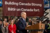 Prime Minister Mark Carney speaks to the press during an announcement while visiting an auto-parts plant in Woodbridge, Ont., February 5, 2026. THE CANADIAN PRESS/Eduardo Lima