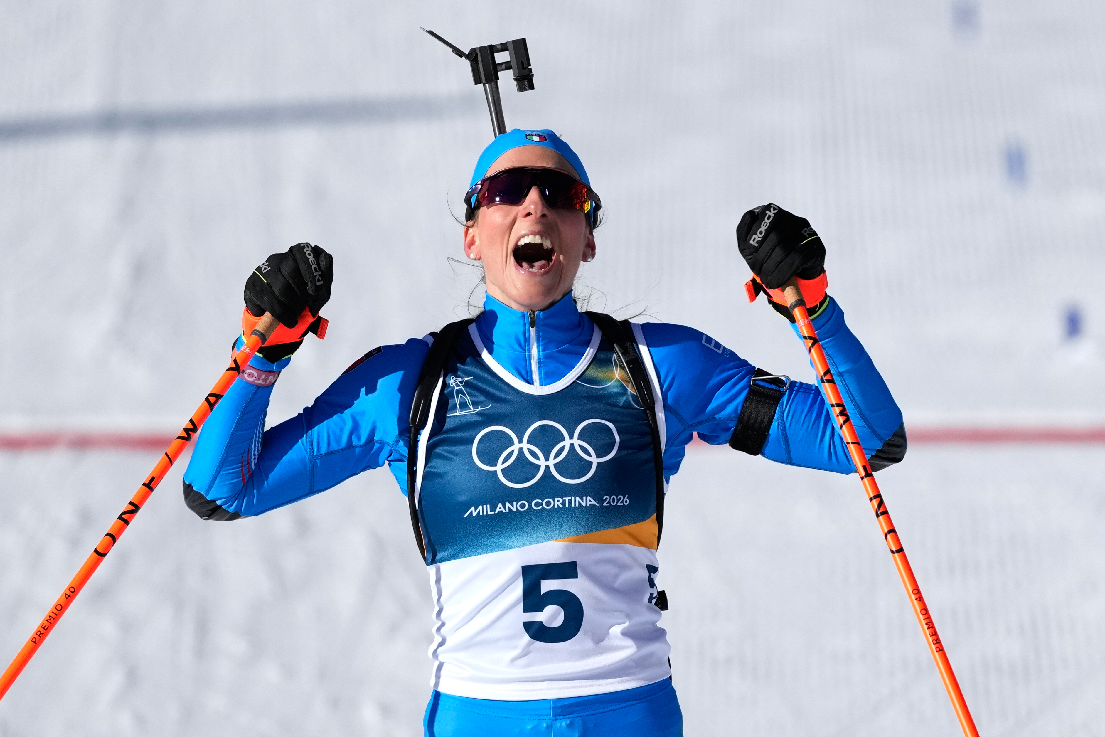 ほぼ新品　BIATHLON QuickEasy EQ17 Lisa Vittozzi secures Italy's first Olympic gold medal in biathlon