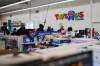 Shoppers wait in line at a Toys 'R' Us store in Vaughan, Ont., on Wednesday, Feb. 4, 2026. THE CANADIAN PRESS/Sammy Kogan