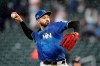 FILE - Minnesota Twins' Pablo López works from the mound against the Cleveland Guardians in the first inning of a baseball game, Sept. 19, 2025, in Minneapolis. (AP Photo/Mike Stewart, file)