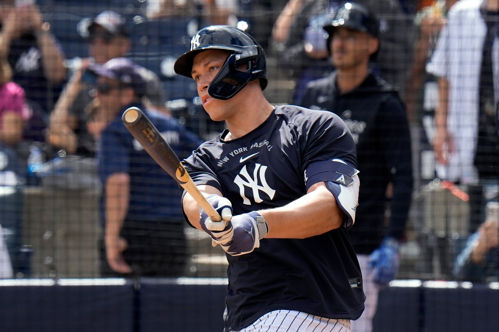 Aaron Judge Four Weeks Into Recovery From Rib Stress Fracture, No Reimaging Scheduled Yet