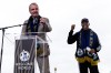FILE - New Jersey Gov. Phil Murph, left, joined by New York Mayor Eric Adams speaks during a 2026 FIFA World Cup host city selection watch party at Liberty State Park in Jersey City, N.J., Thursday, June 16, 2022. (AP Photo/Stefan Jeremiah, File)