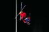 Canada's Brendan Mackay (4) competes in his second run during the men's freeski halfpipe final at the Milano Cortina 2026 Winter Olympic Games in Livigno, Italy on Friday, Feb. 20, 2026. THE CANADIAN PRESS/Sean Kilpatrick