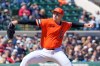 Detroit Tigers starting pitcher Tarik Skubal throws against the Minnesota Twins in the first inning of a spring training baseball game, Monday, Feb. 23, 2026, in Lakeland, Fla. (AP Photo/John Raoux)