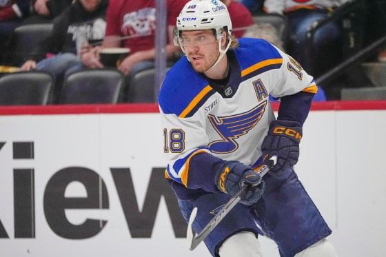 St. Louis Blues centre Robert Thomas (David Zalubowski / The Associated Press files)