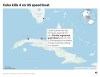 Cuba's military shot at a U.S.-registered boat Wednesday close to its shoreline, authorities said. (AP Digital Embed)