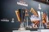 The Europa League trophy is displayed ahead of the UEFA Europa League round of 16, quarter-final, semi-final and final draw, at the UEFA headquarters in Nyon, Switzerland, Friday, Feb. 27, 2026. (Martial Trezzini/Keystone via AP)