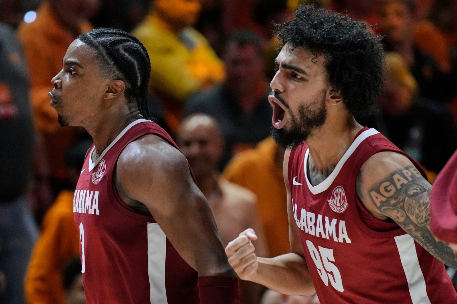 Philon’s late jumper leads No. 17 Alabama over No. 22 Tennessee 71-69