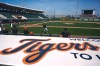 The Detroit Tigers take batting practice during workouts at spring training baseball, Friday, Feb. 20, 2026, in Lakeland. (AP Photo/Mike Stewart)