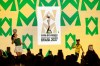 FILE - People perform during the launch of the official branding of the 2027 Brazil FIFA Women's World Cup Soccer tournament, in Rio de Janeiro, on Jan. 25, 2026. (AP Photo/Bruna Prado, File)