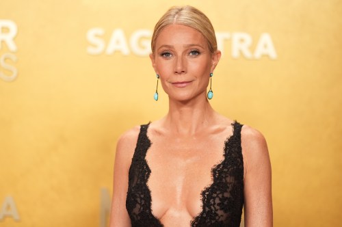 Gwyneth Paltrow arrives at the 32nd Annual Actor Awards on Sunday, March 1, 2026, at the Shrine Auditorium and Expo Hall in Los Angeles. (Photo by Richard Shotwell/Invision/AP)