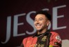 FILE - Jesse Lingard smiles during a press conference as he joins FC Seoul, the K League 1 club, at Seoul Word Cup Stadium in Seoul, South Korea, Feb. 8, 2024. (AP Photo/Ahn Young-joon, File)