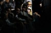 Madonna attends the Dolce & Gabbana Fall/Winter 2026-2027 Women's collection, presented in Milan, Italy, Saturday, Feb. 28, 2026. (AP Photo/Antonio Calanni)