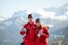 Kalle Eriksson and Sierra Smith at the medal ceremony in the Men’s Downhill VI at the 2026 Paralympic Games in Cortina, Italy on March 7, 2026 THE CANADIAN PRESS/Handout – CANADIAN PARALYMPIC COMMITTEE, Angela Burger