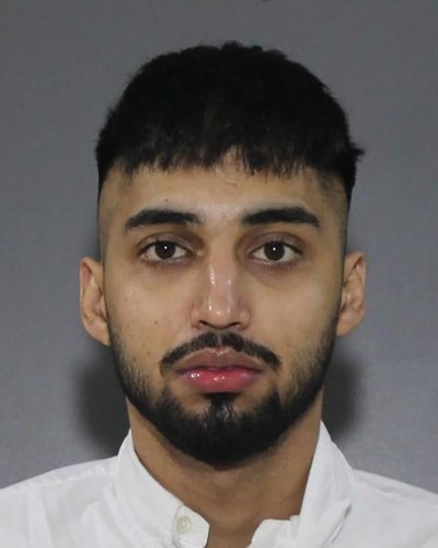 Police in Surrey, B.C., have released the image of a man suspected of involvement in the ongoing extortion crisis. Surrey Police Service says Lovebir Singh, a 22-year-old foreign national, shown in this handout photo, has been removed from Canada, but they've released his image as they appeal to the public for any information about his activities while he was in the country. THE CANADIAN PRESS/Handout — Surrey Police Service (Mandatory Credit)