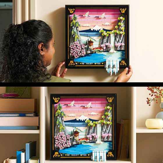 Lego Art Japanese Cherry Blossom Landscape (Lego)