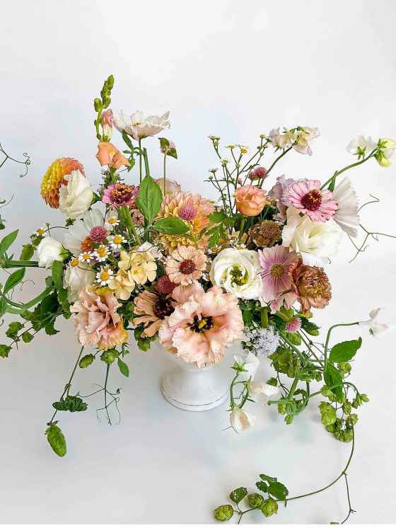 Create a flower arrangement for Valentine's Day (Heather Page photo)