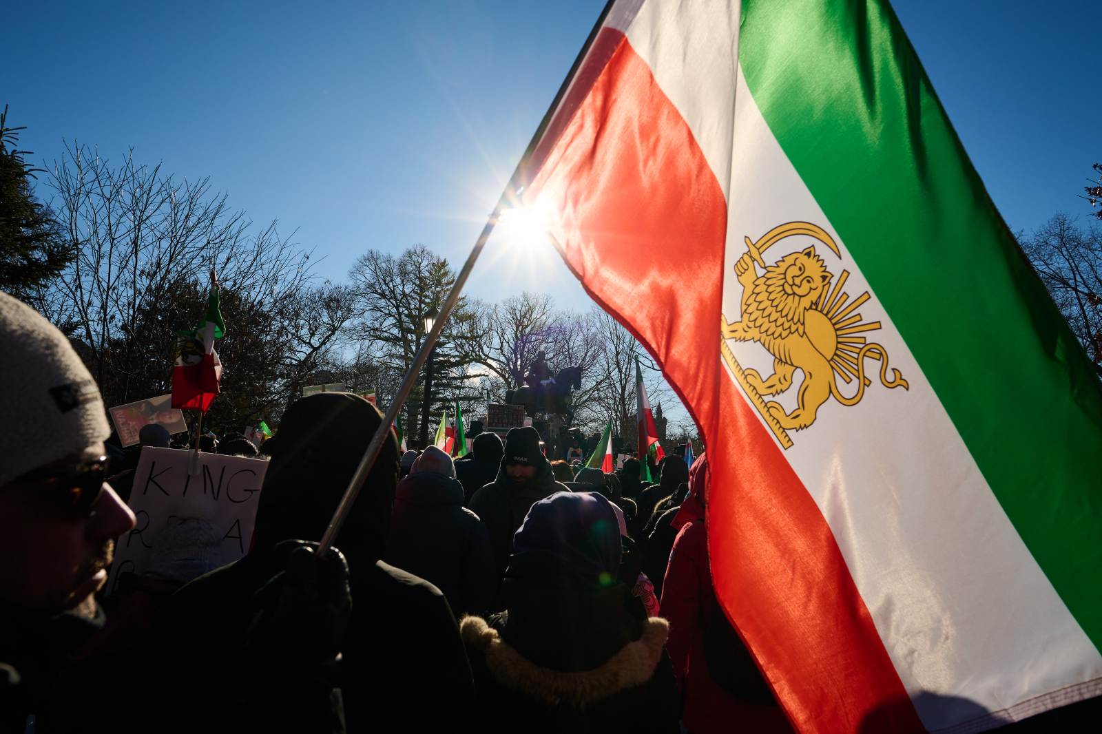 Iranian Diaspora Protests Outside U.S. Embassies Worldwide