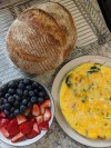 Sourdough bread made by Toronto resident Jenny Rodrigues in this undated photo. Jenny Rodrigues always enjoyed baking, so it wasn't hard to start making her own sourdough bread. THE CANADIAN PRESS/Handout - Jenny Rodrigues (Mandatory Credit)