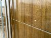 A bullet hole in the door of the Shaarei Shomayim synagogue in Toronto is shown on Sunday March 8, 2026. THE CANADIAN PRESS/Kathryn Mannie