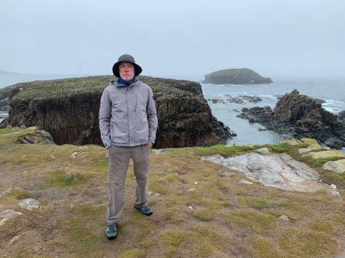SUPPLIED
                                Scientist Lawrence Johnson, seen in here in Newfoundland in 2023, died in September at the age of 75.