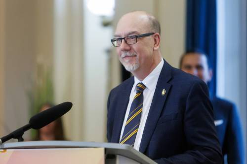 MIKE DEAL / FREE PRESS FILES
                                Innovation and New Technology Minister Mike Moroz