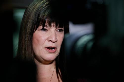 JOHN WOODS / FREE PRESS FILES
                                Housing, Addictions and Homelessness Minister Bernadette Smith.