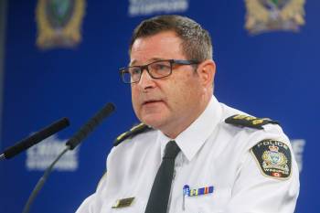 Winnipeg Police Chief Gene Bowers (Mike Deal / Free Press files)