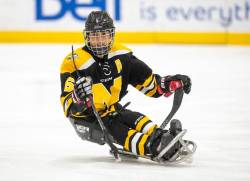 BROOK JONES/FREE PRESS
                                Team Manitoba Para Hockey star Alyssa White, is also a member of Team Canada.