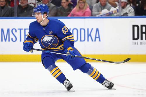 JEFFREY T. BARNES / THE ASSOCIATED PRESS FILES
                                Forward Isak Rosen was selected 14th overall by the Sabres in the 2021 NHL Draft.
