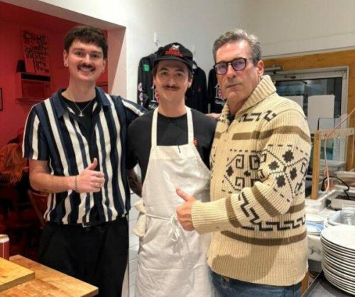 SUPPLIED
                                Jon Hamm at Vera Pizza
