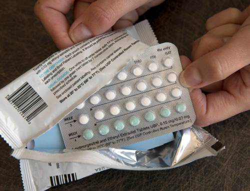 A one-month dosage of hormonal birth control pills is shown in Sacramento, Calif., in a 2016 file photo. (The Associated Press files)