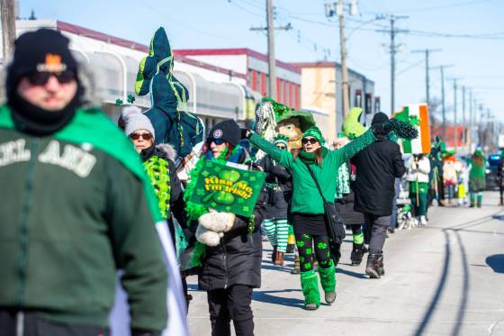 The annual St. Patrick’s Day Parade took place on Saturday. (Mikaela MacKenzie / Free Press files)