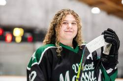 MIKAELA MACKENZIE / FREE PRESS
                                Ella Arnal helped drive the Trojans to a league-best 21-2 record in her first year.