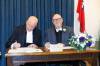 MIKE DEAL / FREE PRESS FILES
                                Bob Lagassé being sworn in in 2023.