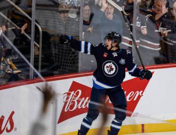 John Woods / THE CANADIAN PRESS FILES
                                Brad Lambert netted his first NHL goal back in November against the Pittsburgh Penguins. The forward is excited to prove his skills after being called up to the big club Tuesday from the Manitoba Moose.