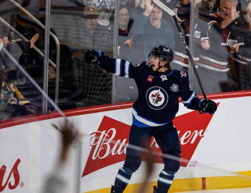 John Woods / THE CANADIAN PRESS FILES
                                Brad Lambert netted his first NHL goal back in November against the Pittsburgh Penguins. The forward is excited to prove his skills after being called up to the big club Tuesday from the Manitoba Moose.