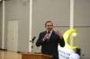 &ldquo;Right now, Donald Trump is public enemy No. 1 when it comes to our economy, and the average person keeping their head above water,&rdquo; Premier Wab Kinew said Friday. (Abiola Odutola / The Brandon Sun files)