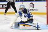 JOE PUETZ / THE ASSOCIATED PRESS FILES
                                St. Louis Blues goaltender Joel Hofer blocks a shot from the Winnipeg Jets during the first period of a game on Wednesday, Dec. 17, 2025, in St. Louis.