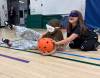 MAGGIE MACINTOSH / FREE PRESS
                                The Paralympic team sport goalball was originally created for athletes who have visual impairments.