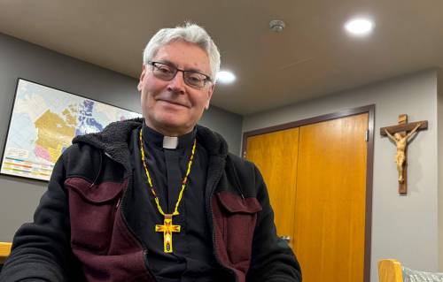 JOHN LONGHURST / FREE PRESS Archbishop Murray Chatlain