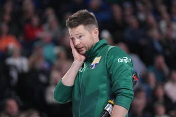 Darren Calabrese / THE CANADIAN PRESS FILES
                                Mike McEwen will curl with Saskatoon&rsquo;s Rylan Kleiter, Joshua Mattern and Trevor Johnson next season.