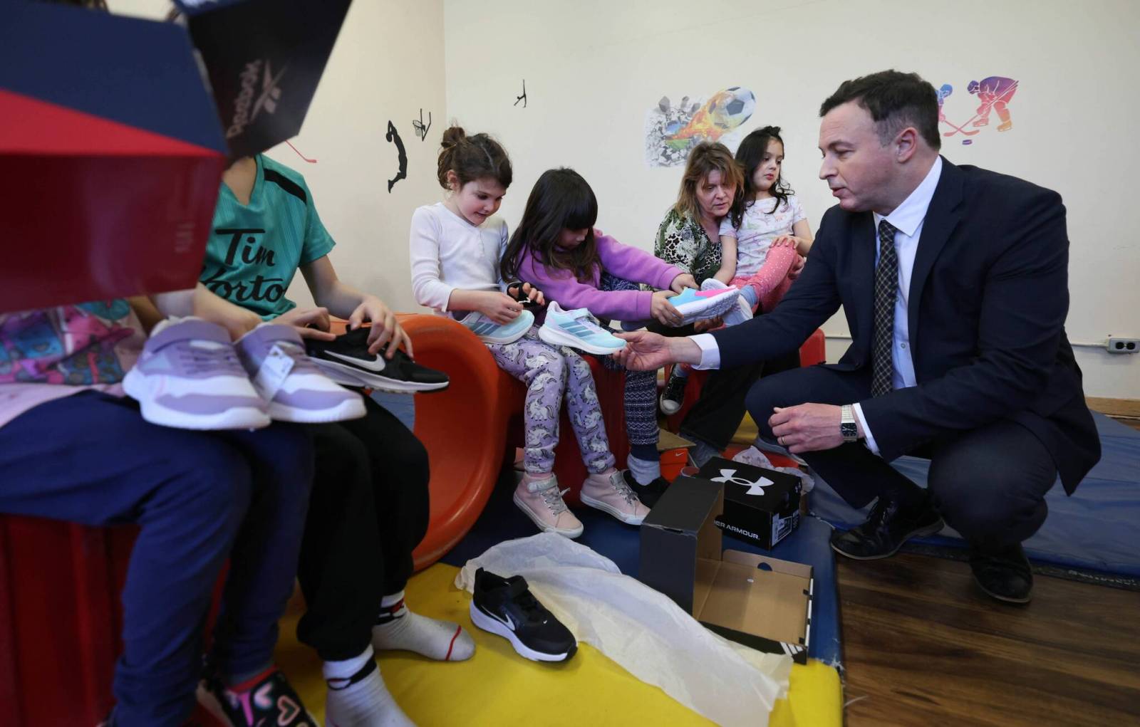Finance minister’s budget preview focuses on little feet