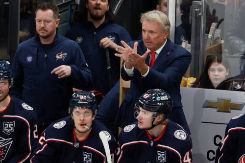 Jay LaPrete / THE ASSOCIATED PRESS FILES
                                Columbus Blue Jackets head coach Rick Bowness has completely turned the club&rsquo;s season around since he became bench boss in January.