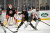 BROOK JONES/FREE PRESS
                                Ottawa Charge defender Jocelyne Larocque (middle), who was born in Ste. Anne, during her team&rsquo;s practice on Saturday at Hockey For All Centre in Winnipeg.