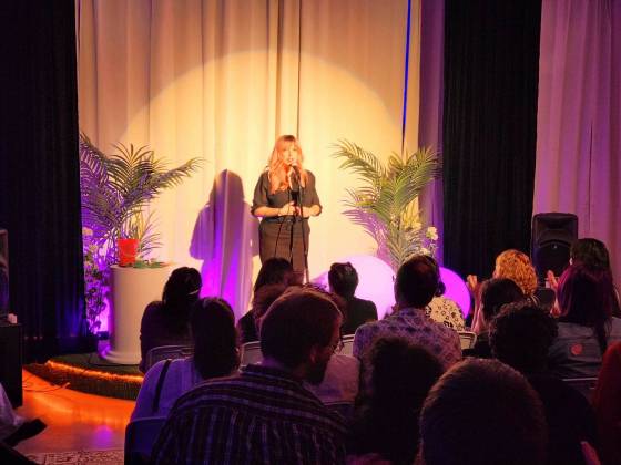 Share your sexual stories with DD Brassiere at Smut Slam. (Supplied)