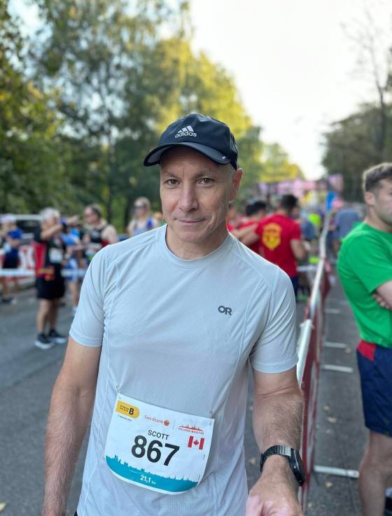 Scott Kirk learned to donate his time to kids sport watching his father ‘who just showed up and gave his time.’ (Supplied)